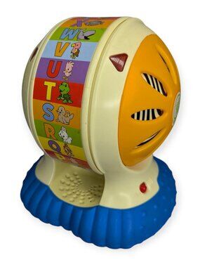 2006 Leapfrog Baby Spin and Sing Alphabet Zoo Drum Learning Toy WORKS